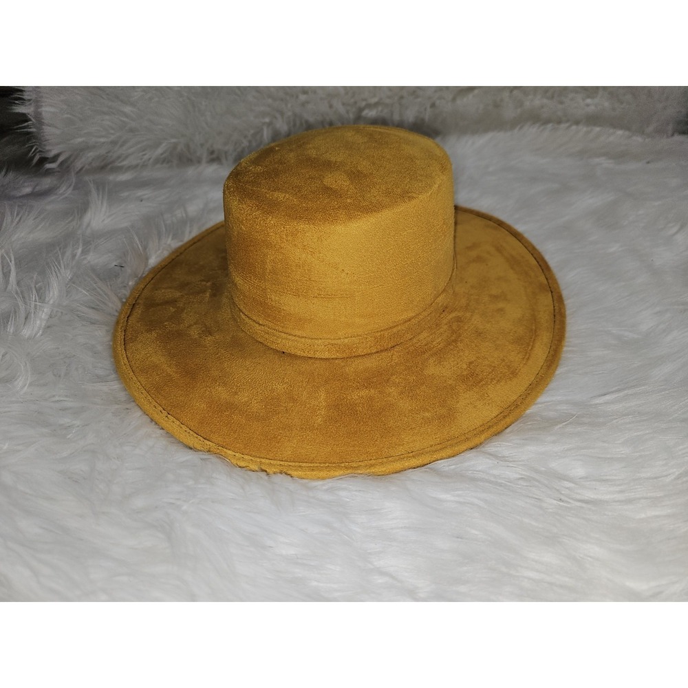 True Vintage Leather Suede Western Cowboy Hat Brown Sz L
